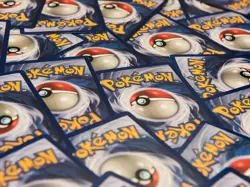 Pokemon Card Lot 100 OFFICIAL TCG Cards + DOUBLE RARE OR BETTER - Image 1