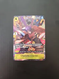 Charlotte Cracker (Alt Art) OP03-108 SR ONE PIECE Card The Best PRB-01 English - Image 1