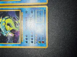 (MP) 2set Base set giovanni Gyarados Holo No. 130 Japanes Pokemon Card - Image 5