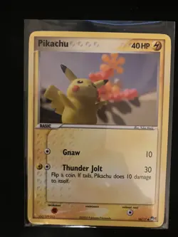 Pokemon Card Pikachu 16/17 POP Series 2 - Image 1
