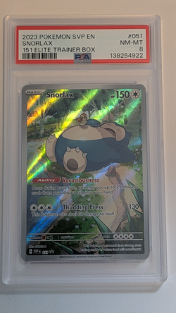 Snorlax 051 Sv: Scarlet & Violet Promo Cards Holo - Image 1