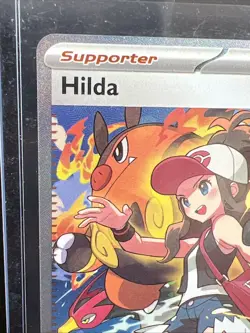 Pokemon Hilda 171/086 SIR Full Art Trainer White Flare NM Holo Card - Image 2