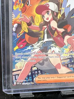 Pokemon Hilda 171/086 SIR Full Art Trainer White Flare NM Holo Card - Image 5