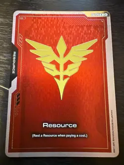 Resource Neo Zeon Promo Foil - RP-013 NM - Gundam TCG Card Game - Image 1
