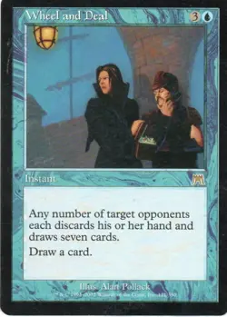 MTG: Onslaught: Wheel and Deal: Lightly Played Condition - Image 1