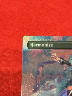 MTG Harmonize Foil Hatsune Miku Secret 1596 - Image 3