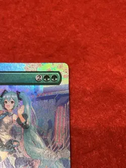 MTG Harmonize Foil Hatsune Miku Secret 1596 - Image 4
