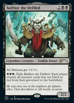 [1x] Balthor the Defiled (462) - Foil Near Mint, English Secret Lair MTG Magic - Image 1