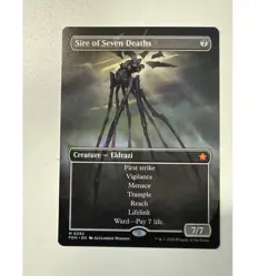Sire of Seven Deaths 0292 Foundations Borderless Mythic MTG - Image 1