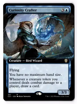 Curiosity Crafter (Extended Art) 351 Commander 2021 Normal NM - Image 1