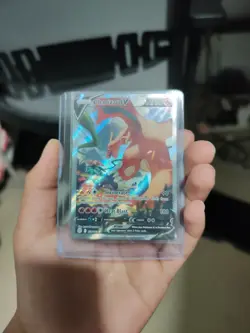 Pokemon TCG Charizard v 154/172 Brilliant Stars Alt Art - Image 2