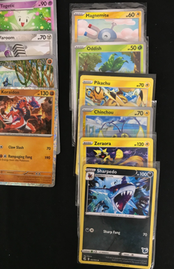 Pokemon Card Bundle Collection of 53 Cards Sold as Seen - Image 2