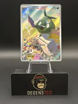 Pokemon Trubbish Illustration Rare Holo SV White Flare 2025 140/086 NM TCG - Image 1