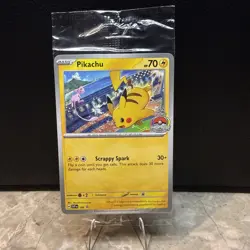 Pikachu SVP 190 World Championships 2024 Promo Pokemon SEALED - Image 1