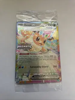 SEALED Eevee ex 75/131 Prismatic Evolutions STAMPED Promo Pokemon TCG - Image 1