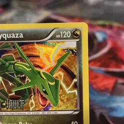 Pokemon TCG Rayquaza Dragon Vault Holo Rare Card 11/20 Stamped NM - Image 2