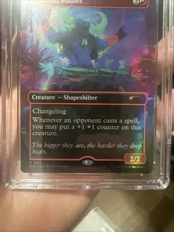 Taurean Mauler - MTG -Double Rainbow Foil Secret Lair Graded CGC 10 Pop 1 🔥 - Image 2