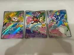 Popplio Rowlet Litten MEP 043 044 045 Pokemon 30th Anniversary First Partner - Image 1