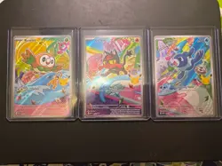 Rowlet, Litten, Popplio MEP 045, 044, 043 NM First Pokemon 30th Free Shipping - Image 1