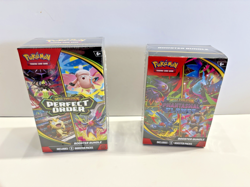 Pokemon Sealed Booster Bundle Lot Perfect Order + Phantasmal Flames 2 Boxes - Image 1