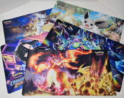 Lot of 5 - Pokemon Gaming/Play Mats - Charizard/Pikachu/Eevee - Image 2