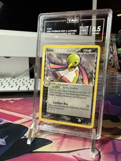 Pokemon TCG Xatu 25/101 EX Dragon Frontiers Delta Species TAG 8.5 2006 - Image 1
