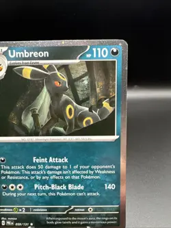 Umbreon - 059/131 - Cosmos Holo NM, English Pokemon Prismatic Evolutions - Image 3