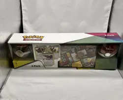 Pokemon TCG: Eevee Collector's Treasure Chest with 2 Poke Ball Tins (3-Pack) - Image 2
