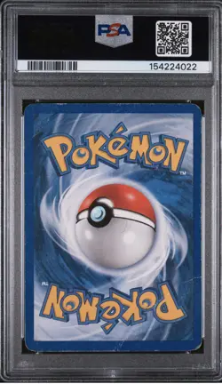 2005 Pokemon Entei Gold Star Holo EX Unseen Forces #113/115 English PSA 1 - Image 2