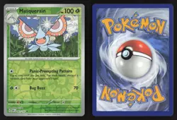 Masquerain 007/197 Uncommon Obsidian Flames Pokemon Reverse Holo Near Mint - Image 3