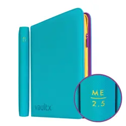 Vault X ME2.5 Pokemon TCG First Edition Eco-Tec 9 Pocket Side Load Zip Binder - Image 1