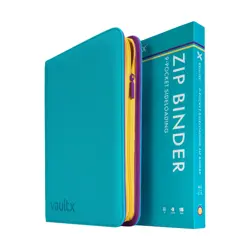 Vault X ME2.5 Pokemon TCG First Edition Eco-Tec 9 Pocket Side Load Zip Binder - Image 5