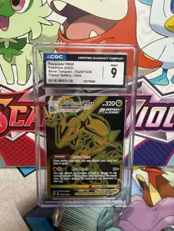 CGC 9 Rayquaza VMAX TG29/TG30 Trainer Gallery - Silver Tempest - Pokemon TCG - Image 1