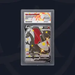 2020 Pokemon SWSH Champion's Path 079/073 Charizard V ACE 10 (all 10s) - Image 1