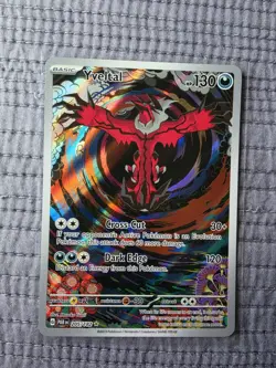 Pokemon: Paradox Rift - Yveltal 205/182 Illustration Rare - Image 1