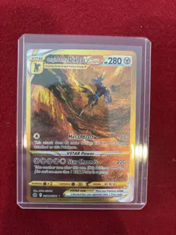 Pokemon Origin Forme Dialga VSTAR Crown Zenith Full Art Holo 280 HP 220 ATK - Image 1