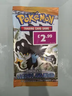 Pokemon Diamond and Pear Legends Awakened Booster Pack FACTORY SEALED - Image 1