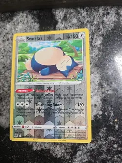 Pokemon Tcg Snorlax 143/196 Swsh11: Lost Origin Holo & Rev Holo - Image 3