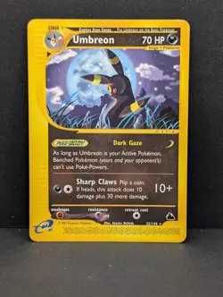Umbreon 32/144 Skyridge Non-Holo Ultra Rare Pokemon TCG Nintendo e-reader LP - Image 1