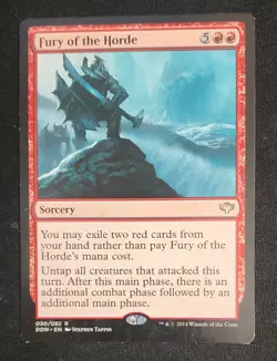 MTG Fury of the Horde - Duel Decks: Speed vs. Cunning - Rare - Near Mint - Image 1