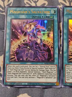 Magician's Salvation x 3 - 1st Edition - Ultra Rare Yugioh - Image 2