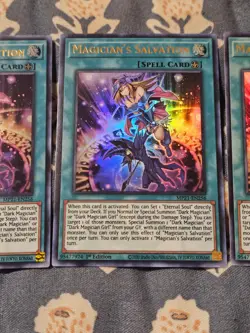 Magician's Salvation x 3 - 1st Edition - Ultra Rare Yugioh - Image 3