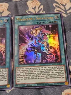 Magician's Salvation x 3 - 1st Edition - Ultra Rare Yugioh - Image 4