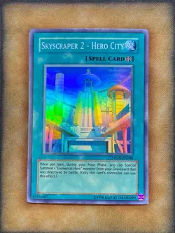 Yugioh Skyscraper 2 - Hero City STON-EN048 Super Rare NM - Image 1