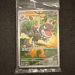 SEALED Tyrunt (MEP en 070 Promo) Full Art Holo Pokemon Card MEP070 - Image 4
