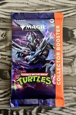 MtG Teenage Mutant Ninja Turtles COLLECTOR Booster Pack [15 Cards] Pizza Box - Image 1