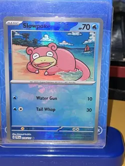Pokemon TCG Slowpoke Masterball Reverse Holo Card 018/131 Prismatic Evolutions - Image 3
