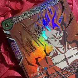 Son Gohan Brother Dragon Ball Z SEVEN Waifu Anime Holo Girl ACG Card - Image 5