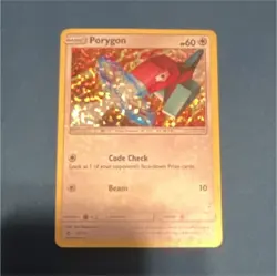 Pokemon Porygon Holo Promo McDonald's 2018 012/012 60 HP English TCG Card - Image 1