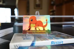 Topps Pokemon Card EP11 Charmander - The Stray Pokemon Rainbow Holo Blue Label - Image 1